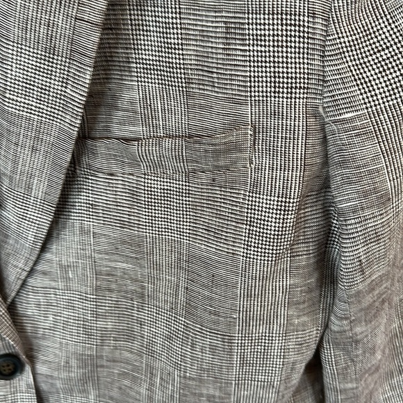 ANINE BING
Quinn plaid linen blazer size XS NWT - Picture 7 of 11